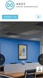 Mobile Screenshot of next-workspaces.com